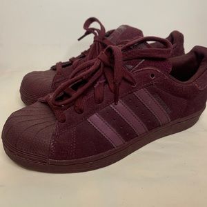 Burgundy Adidas